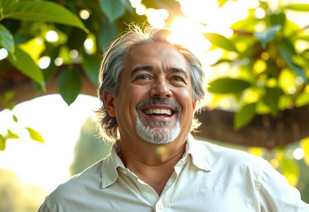 Ilustración de una persona llena de energía y vitalidad gracias a los suplementos naturales.