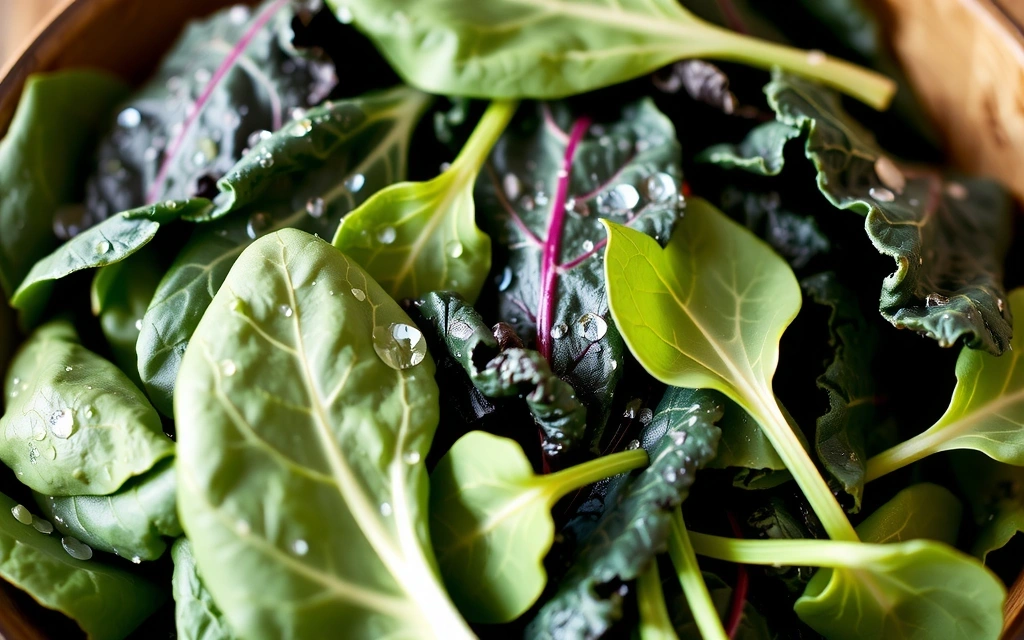 Vegetales de hoja verde